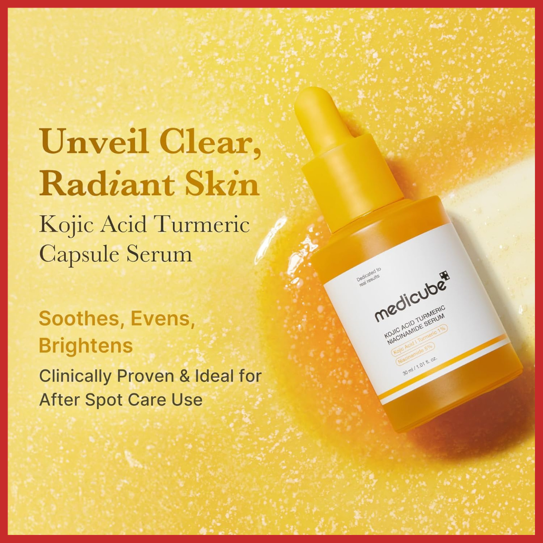 medicube Kojic Acid Turmeric Niacinamide Serum 30ml