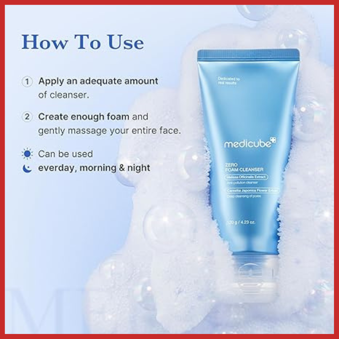 medicube Zero Foam Cleanser 120g