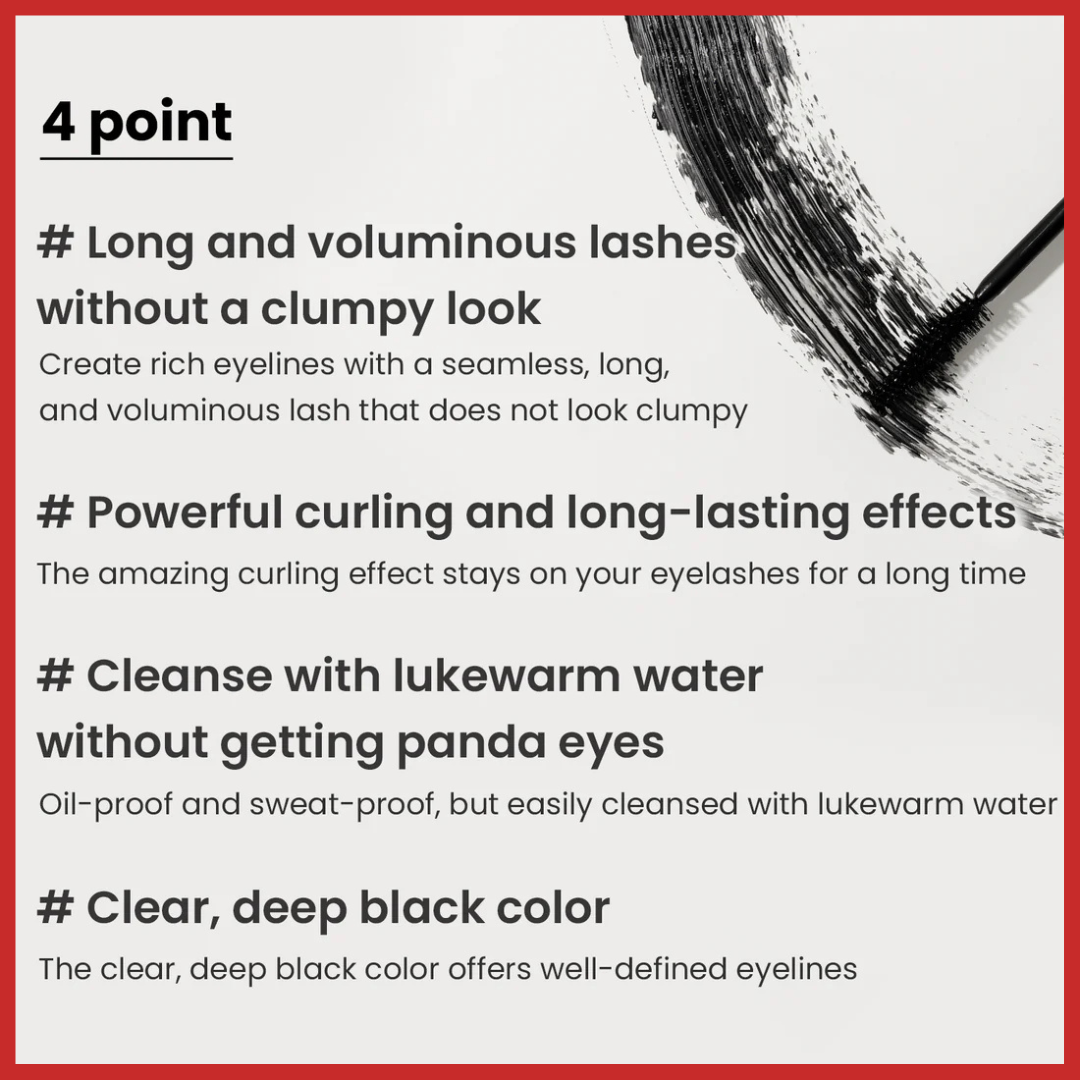 Heimish Dailism Smudge Stop Mascara (Black Volume)