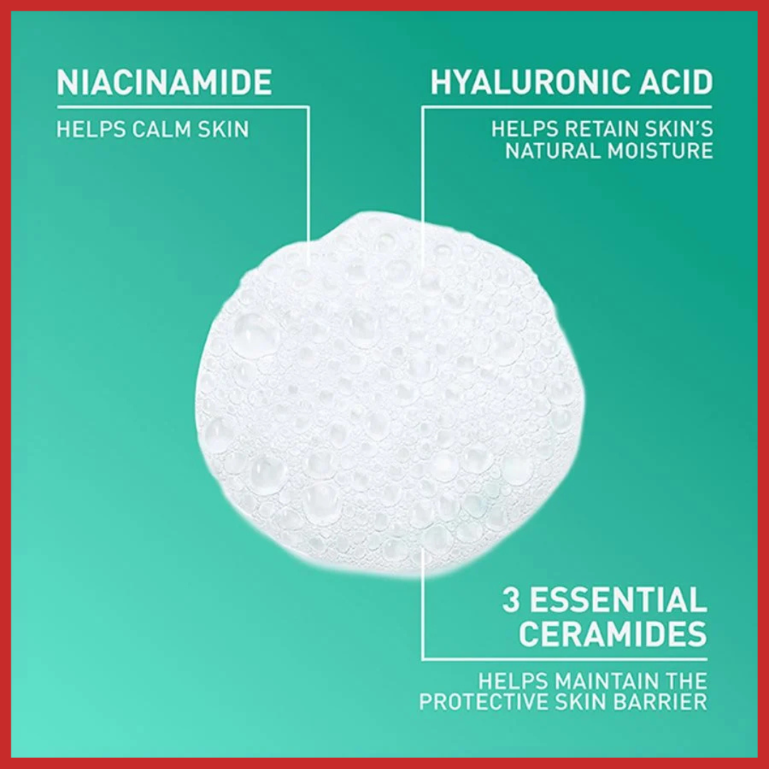 CERAVE Foaming Facial Cleanser for Normal to Oily Skin 236ml