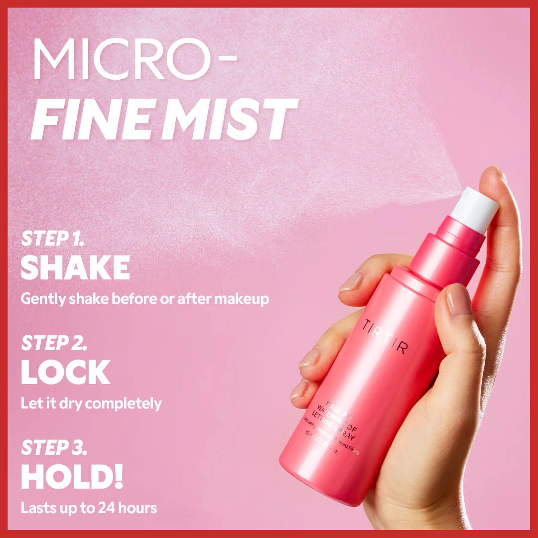 TIRTIR Mask Fit Waterproof Setting Spray 80ml