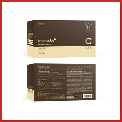 medicube Deep Vita C Ampoule 2.0 (10gx3 bottles)