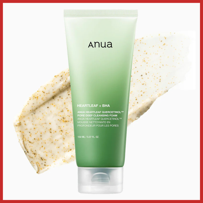 ANUA Heartleaf Quercetinol Pore Deep Cleansing Foam 150ml
