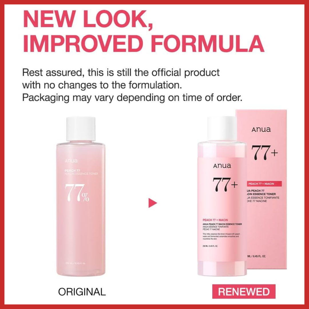 ANUA Peach 77 Niacin Essence Toner 250ml