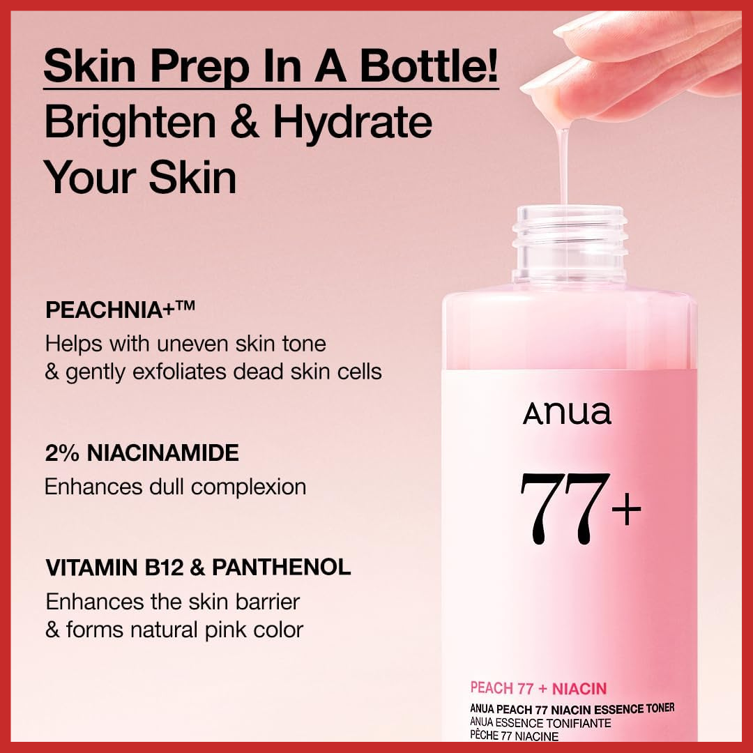 ANUA Peach 77 Niacin Essence Toner 250ml