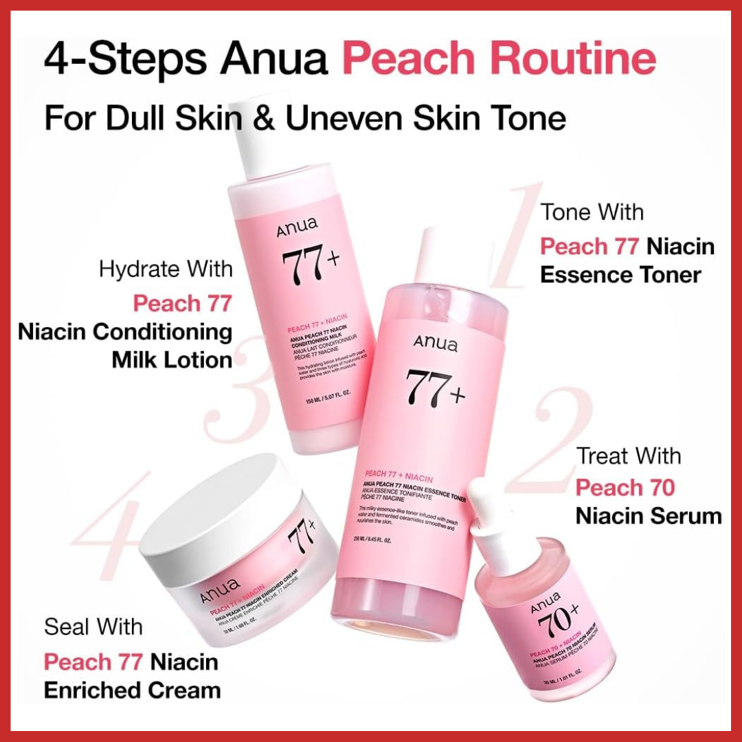 ANUA Peach 77 Niacin Essence Toner 250ml