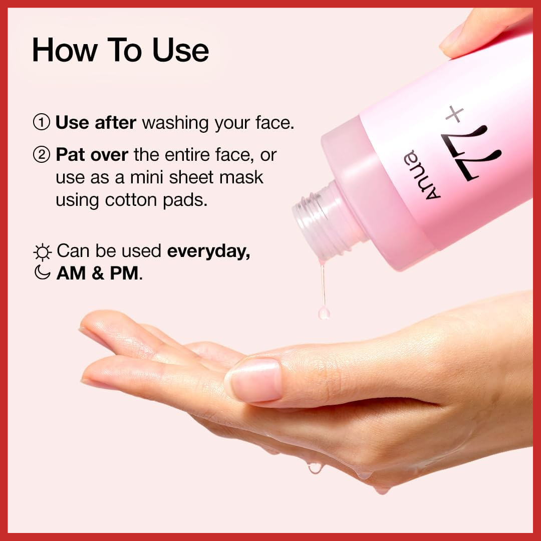 ANUA Peach 77 Niacin Essence Toner 250ml