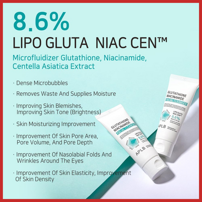 APLB Glutathione Niacinamide Facial Cleanser 80ml