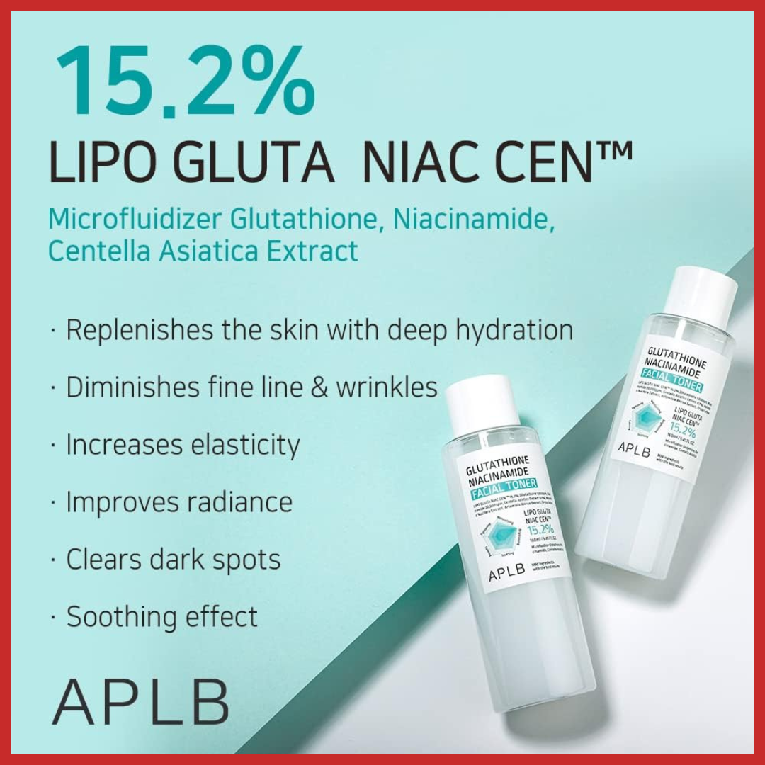 APLB Glutathione Niacinamide Facial Toner 160ml