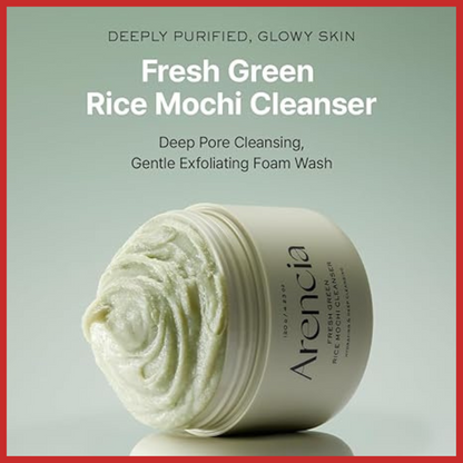 Arencia Fresh Green Rice Mochi Cleanser 120g