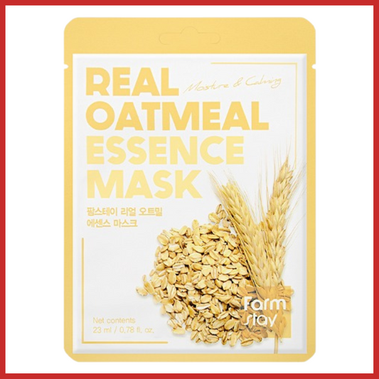 Farmstay Real Oatmeal Essence Mask