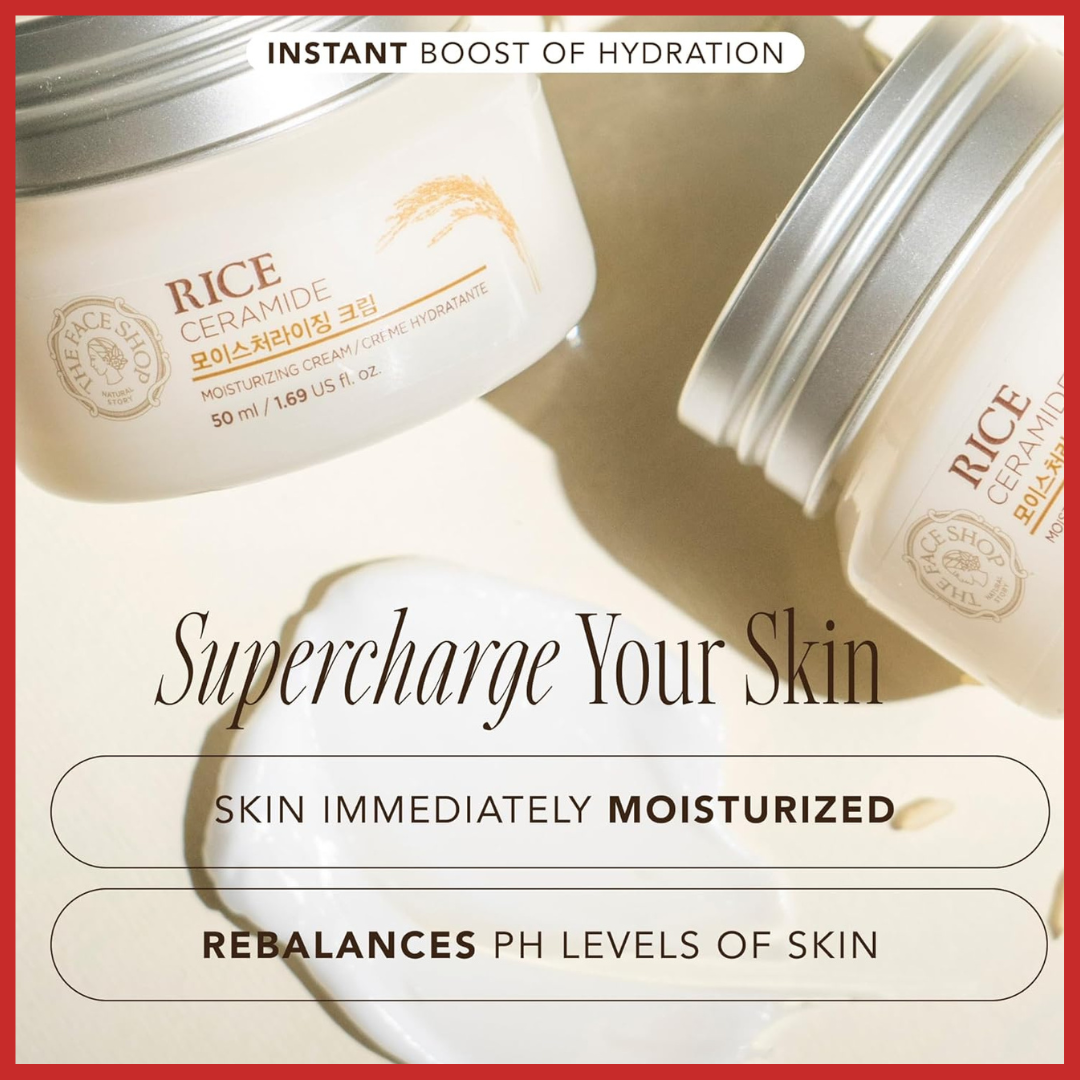 The Face Shop Rice Ceramide Moisturizing Cream 50ml