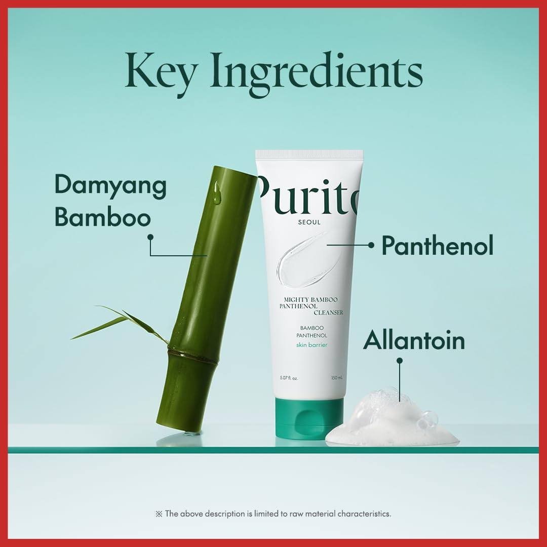 PURITO SEOUL Mighty Bamboo Panthenol Cleanser 150ml