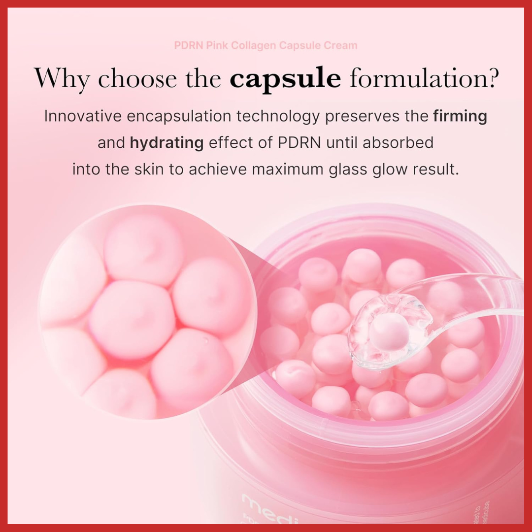medicube PDRN Pink Collagen Capsule Cream 55g