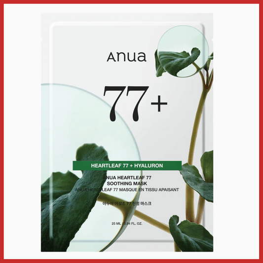 ANUA Heartleaf 77% Soothing Sheet Mask