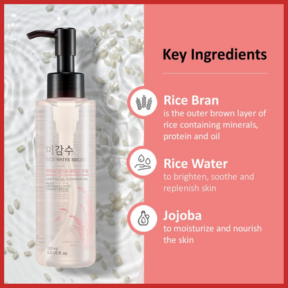 The Face Shop Rice Water Bright Light Cleansing Oil 150ml 0