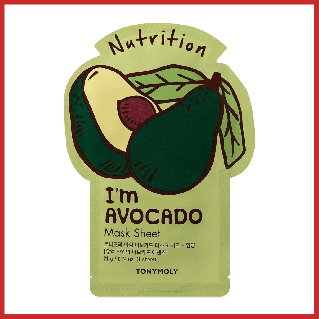 Tonymoly I`m REAL Avocado Mask Sheet – Nutrition