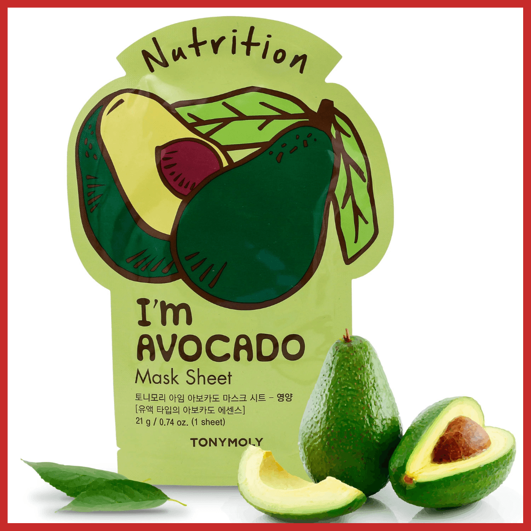 Tonymoly I`m REAL Avocado Mask Sheet – Nutrition