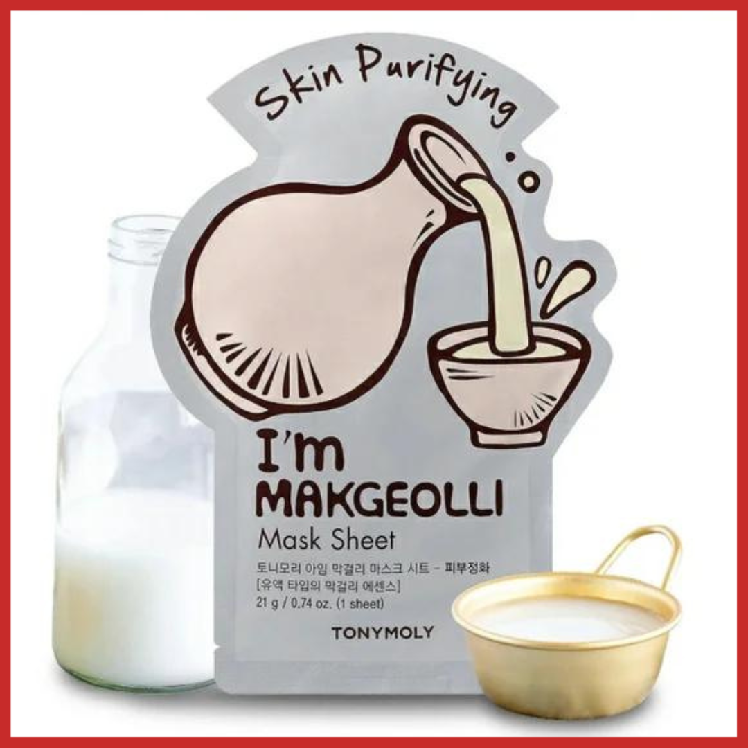 Tonymoly I’m Real Makgeolli Mask Sheet – Skin Purifying