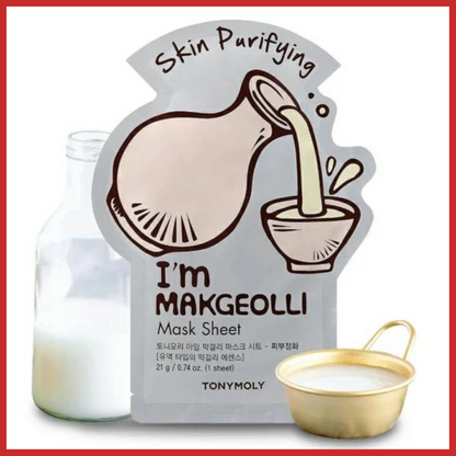 Tonymoly I’m Real Makgeolli Mask Sheet – Skin Purifying