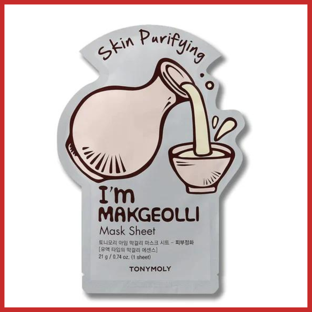 Tonymoly I’m Real Makgeolli Mask Sheet – Skin Purifying