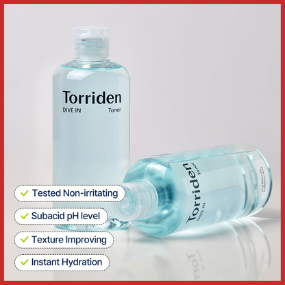 Torriden DIVE-IN Low Molecular Hyaluronic Acid Toner 300ml