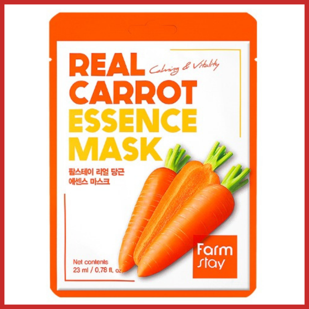 Farmstay Real Carrot Essence Mask