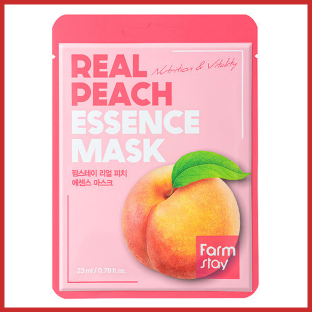 Farmstay Real Peach Essence Mask