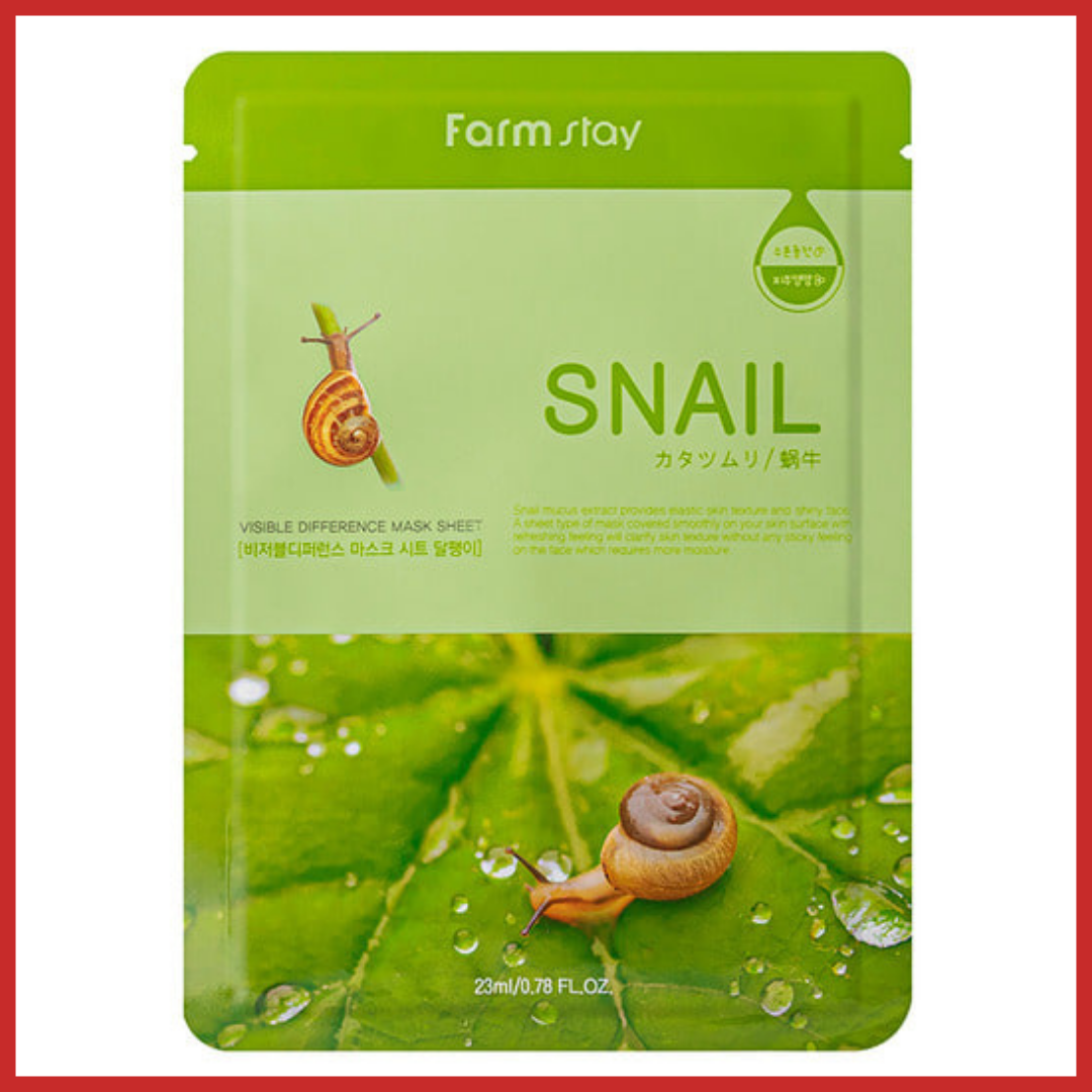 Farmstay Visible Difference Mask Sheet Snail