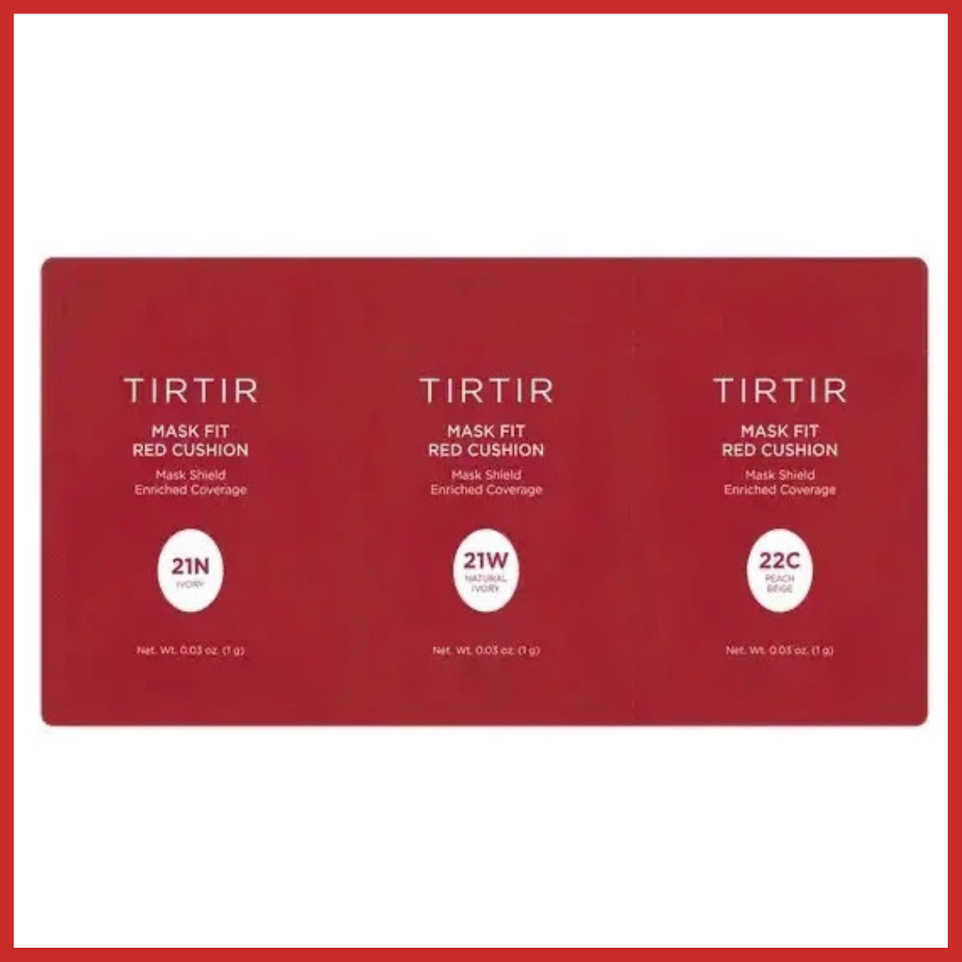 TIRTIR Mask Fit Red Cushion 3 Shade Trial Kit