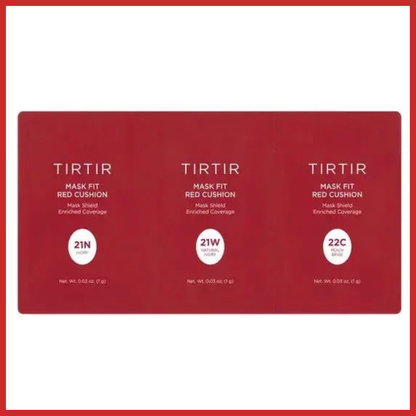 TIRTIR Mask Fit Red Cushion 3 Shade Trial Kit