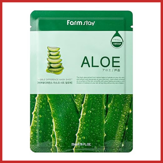 Farmstay Visible Difference Aloe Sheet Mask