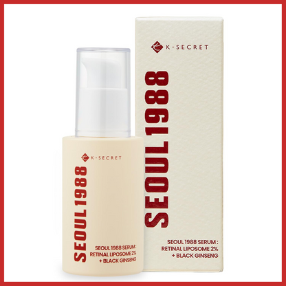 K-SECRET SEOUL 1988 Serum Retinal Liposome 2% + Black Ginseng 30ml