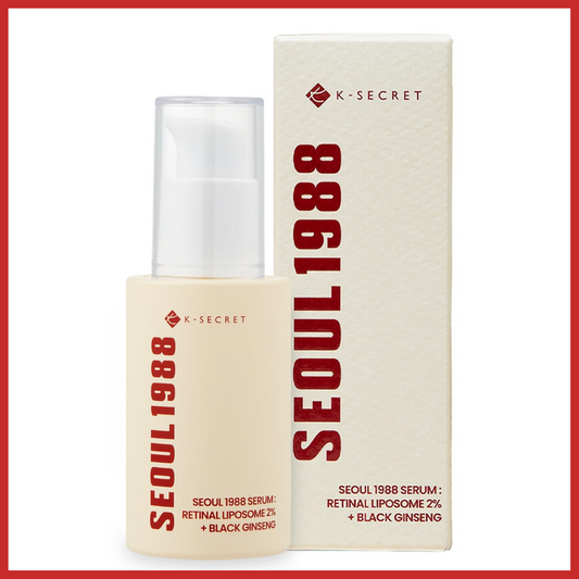 K-SECRET SEOUL 1988 Serum Retinal Liposome 2% + Black Ginseng 30ml